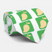 マンゴのフルーツアイコン ネクタイ (ロール)