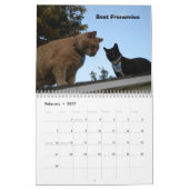 マンゴの子犬 カレンダー (2月 2027)