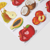 マンゴアップルココナッツナシフルーツのデコップページ 薄葉紙 (詳細)