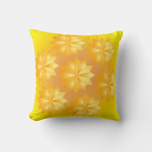 マンゴオレンジメロディ クッション (正面)