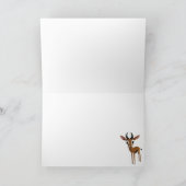 マンゴガゼルのピーカブー カード (内部)