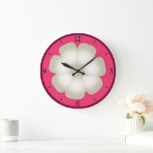 マンゴスチンの様式化されたエキゾチックなフルーツの切れ ラージ壁時計 (ホーム)