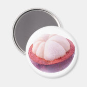 マンゴスチン半 マグネット (正面/裏面)