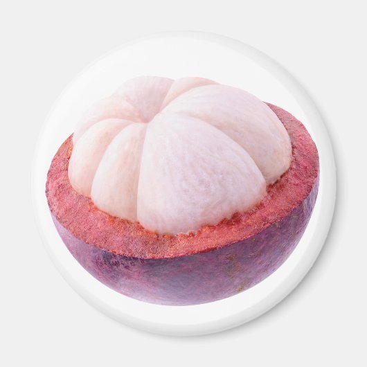 マンゴスチン半 マグネット (正面)