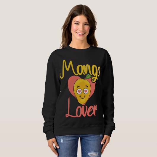 マンゴズラフおもしろいルーツウィメンズマンゴズラブ スウェットシャツ (正面フル)