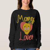 マンゴズラフおもしろいルーツウィメンズマンゴズラブ スウェットシャツ (正面)