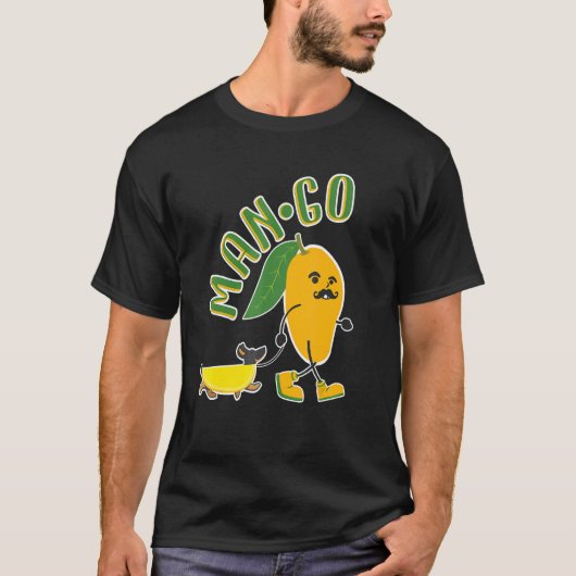 マンゴダッシュンカッコいいドマンゴー Tシャツ (正面)