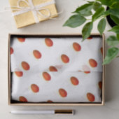 マンゴフルーツウォーター色シックなフード熱帯パターン 薄葉紙 (ギフト)