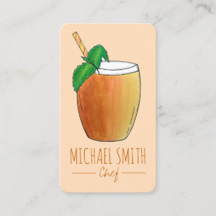 マンゴラッシリフレッシュインディアンヨーグルトフルーツドリンク 名刺