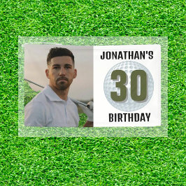 マンゴルフパーティースナップショット！ 横断幕