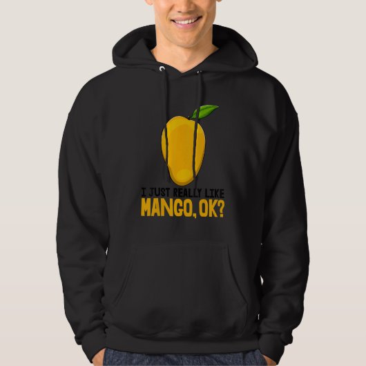 マンゴーが好きなだけ Funny Mango フルーツ ルームウェア パーカ (正面)