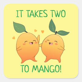 マンゴーには二つかかる スクエアシール