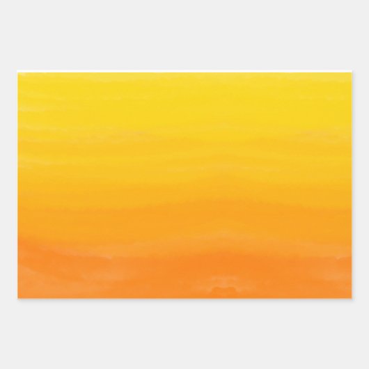 マンゴーの夕日 ラッピングペーパーシート (正面)