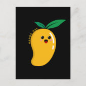 マンゴーの日かわいいマンゴー ポストカード (正面)