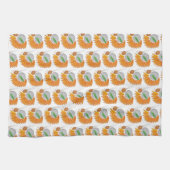 マンゴーもち米デザートタイ料理 キッチンタオル (横)