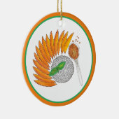 マンゴーもち米デザートタイ料理 セラミックオーナメント (右)