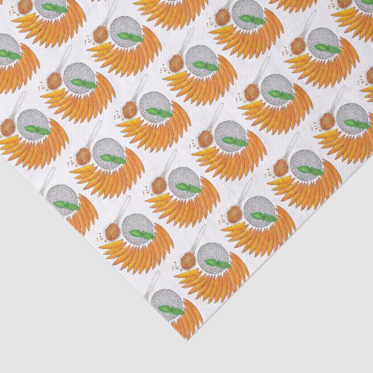 マンゴーもち米デザートタイ料理 薄葉紙 (詳細)