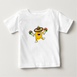 マンゴーアズミュージシャンウィズマラカ ベビーTシャツ