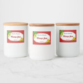 マンゴージャムカニング フードラベル (ボトル)