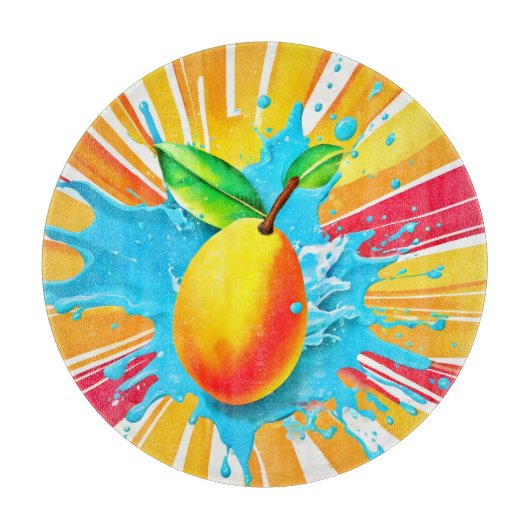 マンゴースプラッシュディライト カッティングボード (正面)