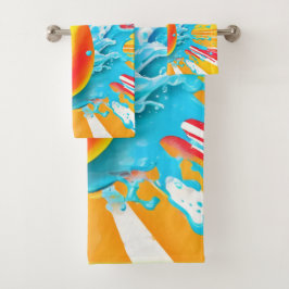 マンゴースプラッシュディライト バスタオルセット