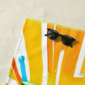 マンゴースプラッシュディライト ビーチタオル (インサイチュ)