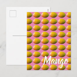 マンゴーベジタリアンビーガン シーズンポストカード