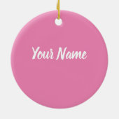 マンゴーベジタリアンビーガン セラミックオーナメント (裏面)