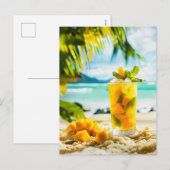 マンゴーミントカクテル – トロピカルビベス シーズンポストカード (正面/裏面)