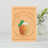 マンゴーラッシドリンクインディアン料理フードフェスティバル 招待状 (スタンド正面)