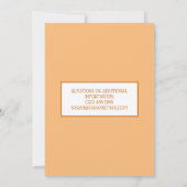 マンゴーラッシドリンクインディアン料理フードフェスティバル 招待状 (裏面)