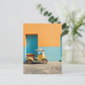 マンゴーリクシャスクーター ポストカード (スタンド正面)