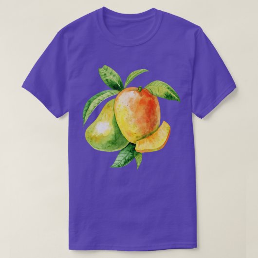 マンゴー手書き Tシャツ (デザイン正面)