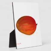 マンゴー果実 フォトプラーク (側面)