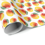 マンゴー模様 ラッピングペーパー (ロールコーナー)