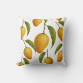 マンゴー狂気は甘い、ジューシーでトレンディー。 クッション (正面)