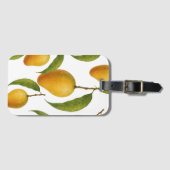 マンゴー狂気は甘い、ジューシーでトレンディー。 ラゲッジタグ (正面横)