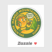 マンゴー登山隊、頂上到達 シール (シート)