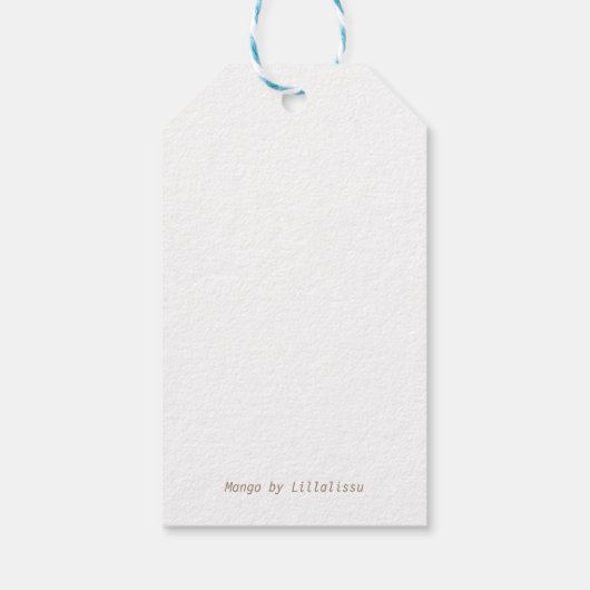 マンゴー! ギフトタグ (裏面)