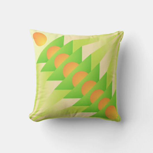 マンゴー・ショット・スルー・バナナ クッション (正面)