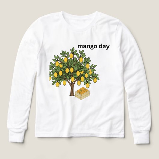 マンゴーTシャツ (デザイン正面)