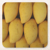 マンゴ スクエアペーパーコースター (正面)