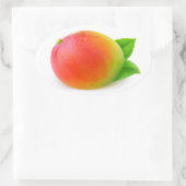 マンゴ 楕円形シール (バッグ)