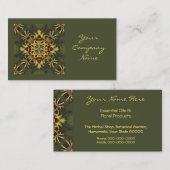 マンサクパターン名刺 名刺 (正面/裏面)