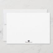 マンサッカーカスタム誕生日招待状 招待状 (裏面)