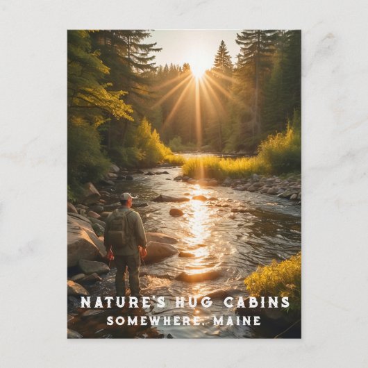 *~*マンサン魚釣りストリームメインピースAP49 ポストカード (正面)