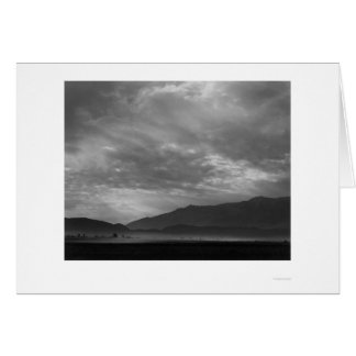 マンザナール上空のSWを見る、ほこり嵐1943