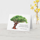 マンザニタノートカード カード (黄色い花)