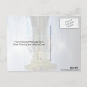 マンザニタ湖のラッセン山 ポストカード (裏面)