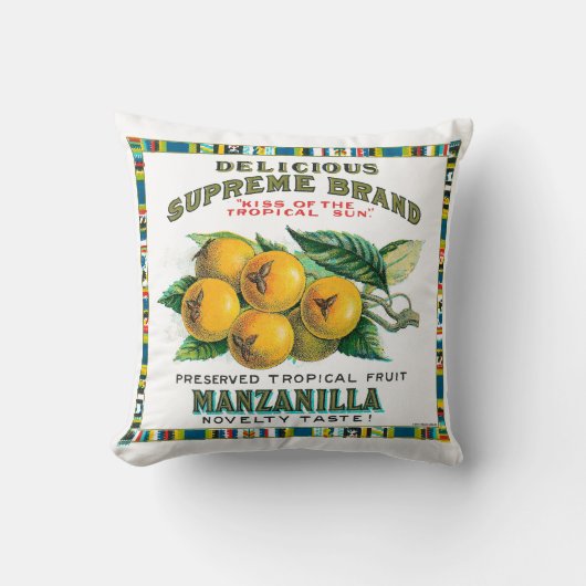 マンザニラプリザーズ装飾用クッション クッション (正面)